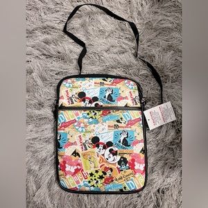 Mickey Mouse Disney Parks Exclusive Classic Collage Pat-tern Crossbody purse